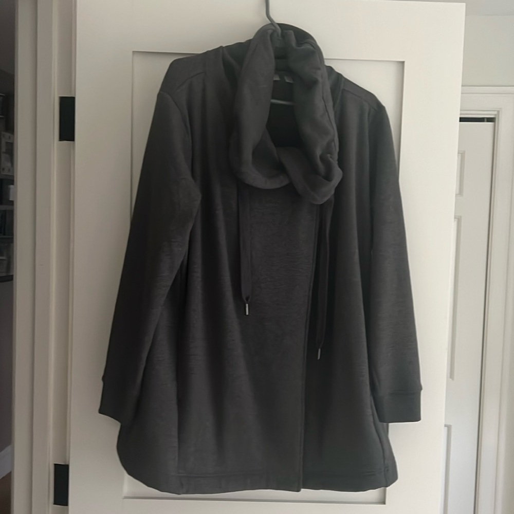 Zella Amazing Cozy Wrap Jacket- Large